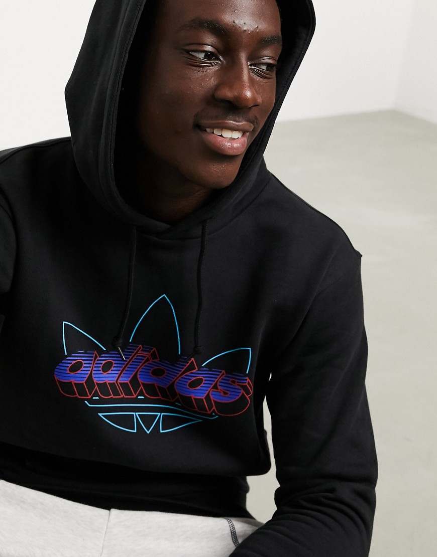 Adidas Originals Tech hoodie in black