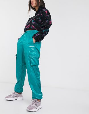 adidas green trousers