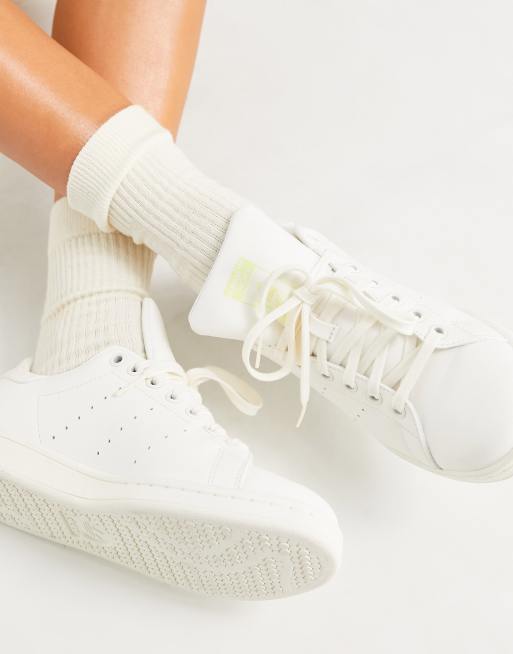 Claire 945 Opgive adidas Originals 'Tennis Luxe' Stan Smith sneakers in off-white | ASOS