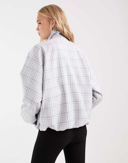 adidas Originals ternet tracktop i grå, 4 af 4