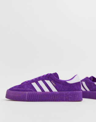 adidas samba violet homme