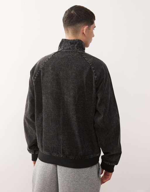 adidas Originals - The First - Sort og grå træningstop i denim, 2 af 4