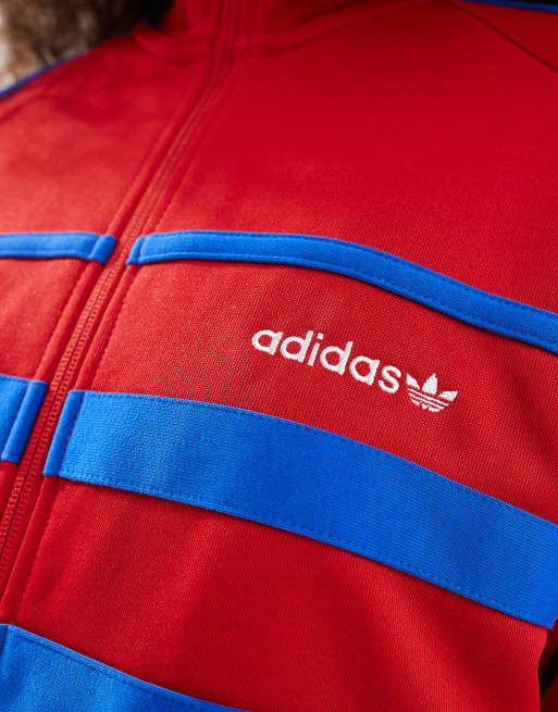 adidas Originals The First track top in red | ASOS