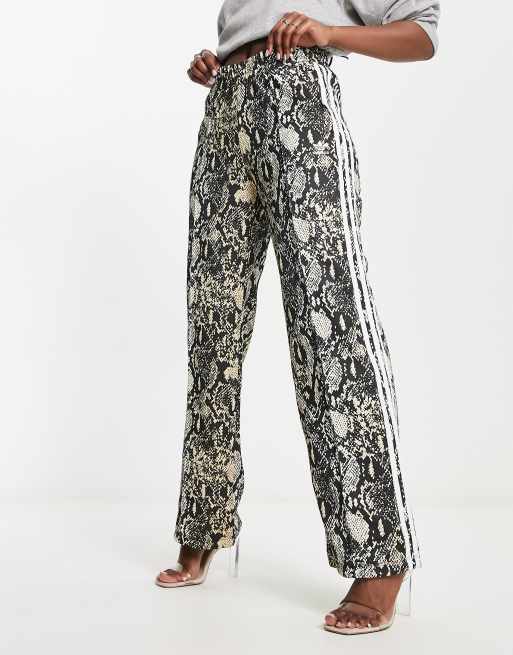 adidas Originals three stripe adibreak trousers in snake print | ASOS