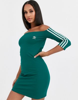 green adidas dress