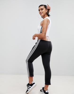 adidas originals three stripe cigarette pants