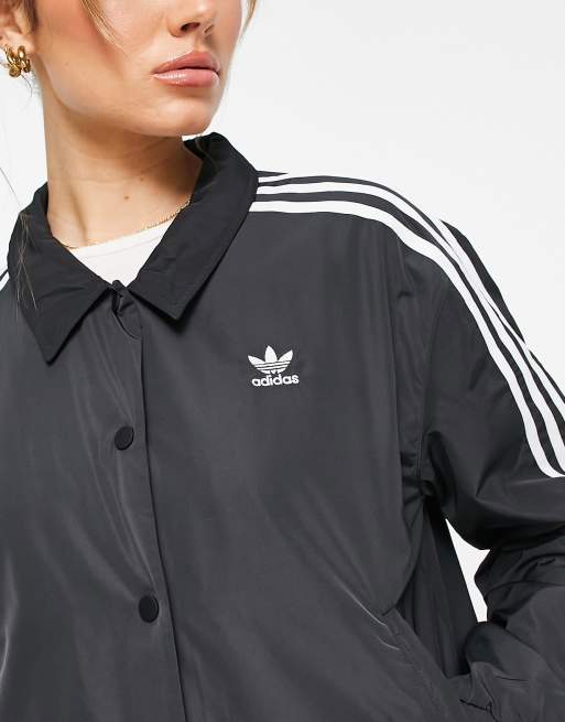 Adidas black stripe clearance jacket