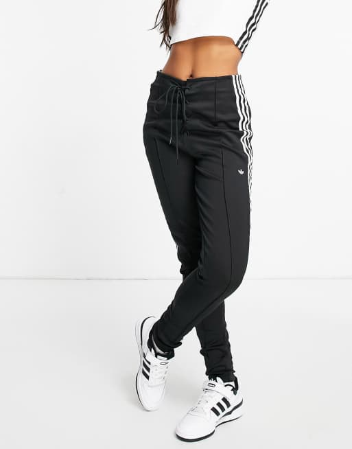 adidas Dance 3-Stripes Corset-Inspired Sweatshirt - Black