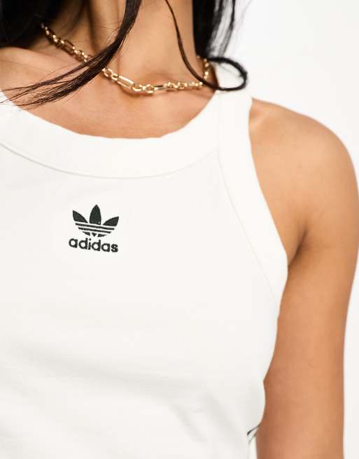 Adidas crop singlet on sale