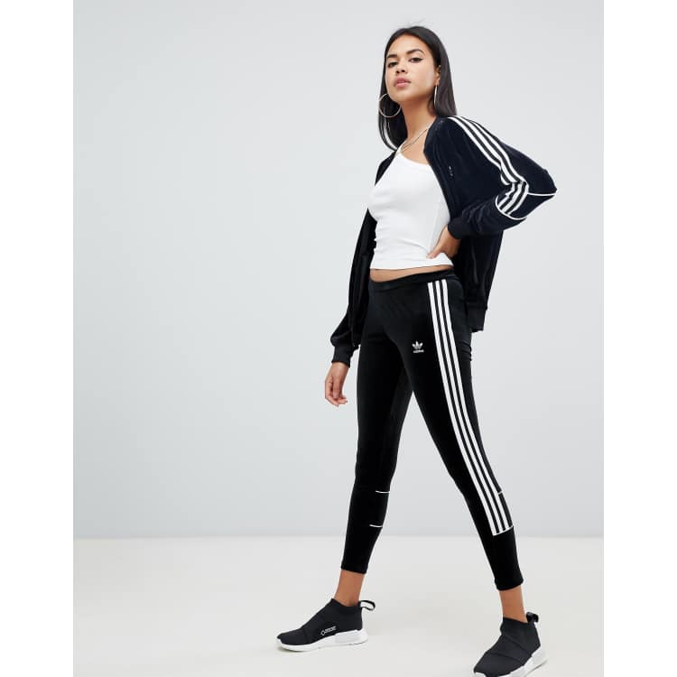 Adidas on sale velvet tights