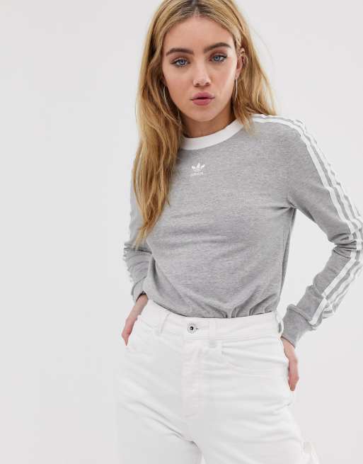 Adidas grey store long sleeve