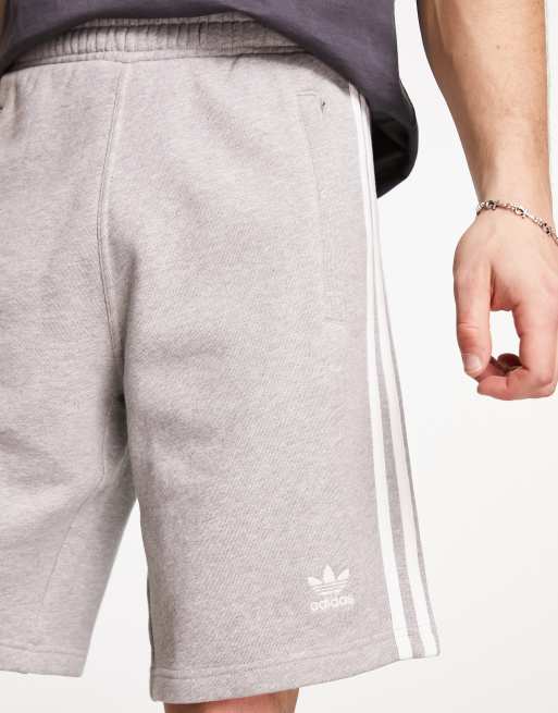 Gray adidas shorts sale