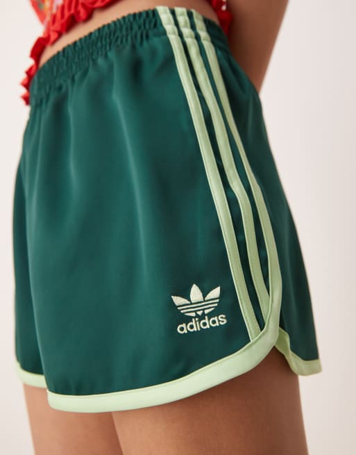 【adidas Originals】 three stripe sprinter shorts(送料無料） adidas Originals three stripe sprinter shorts in black | ASOS