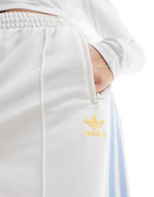 Gold and white adidas hot sale pants