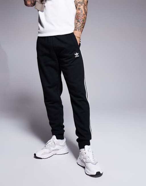 Adidas 3 stripe mens joggers hotsell