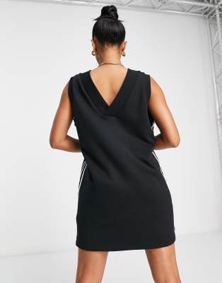 adidas black t shirt dress Buy adidas Originals Black Adicolour Short Sleeve Loose T-Shirt Dress from  Next USA