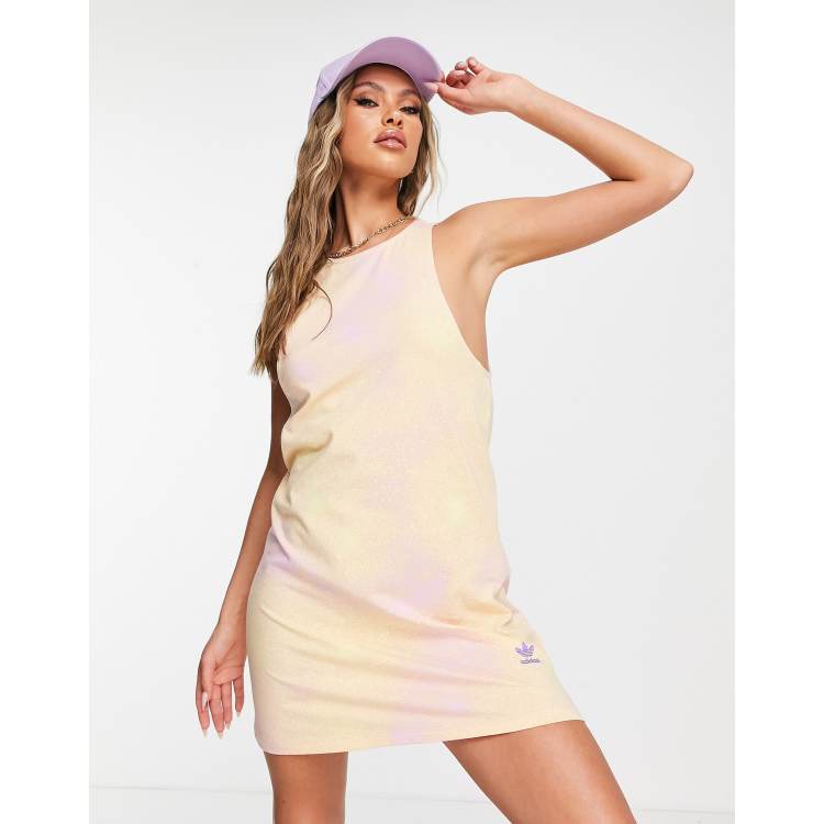 Adidas yellow outlet dress