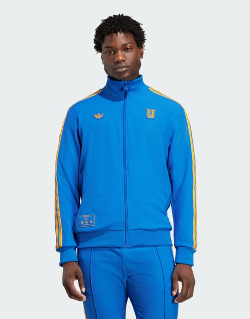 adidas Originals – Tigres Uanl Terrace Icons – Blå träningstopp