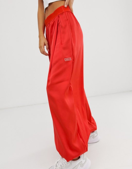 adidas Originals TLRD balloon pants in red, ASOS