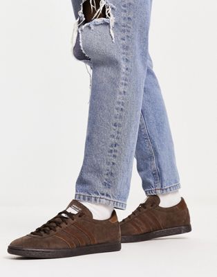 adidas Originals Tobacco Gruen sneakers in brown - ASOS Price Checker