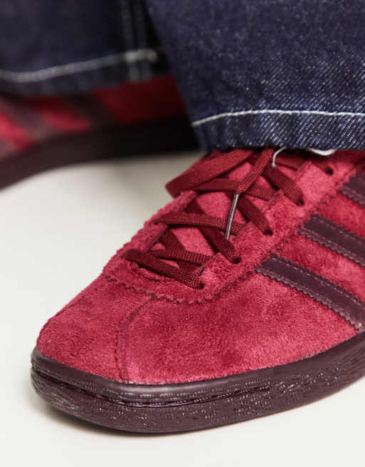 adidas gazelle silver green womens adidas Originals Tobacco GRUEN Trainers in Brown main image 0
