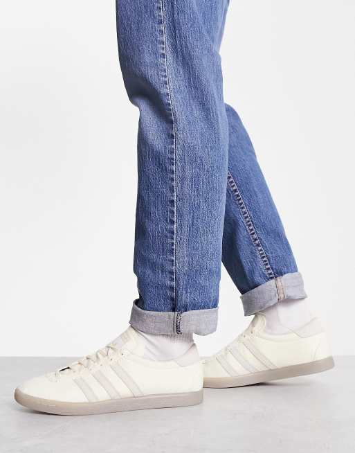 Adidas store tobacco white