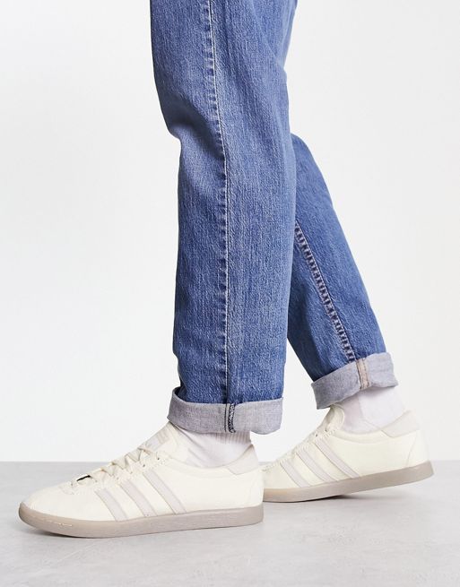 adidas Originals Tobacco Gruen sneakers in off white | ASOS