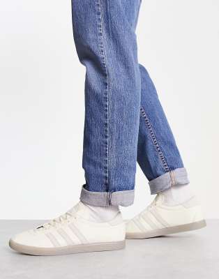 adidas Originals Tobacco Gruen trainers in off white - ASOS Price Checker