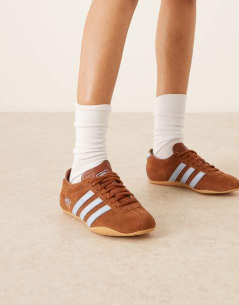 adidas Originals - Tokyo - Baskets - Marron clair/bleu - view 1