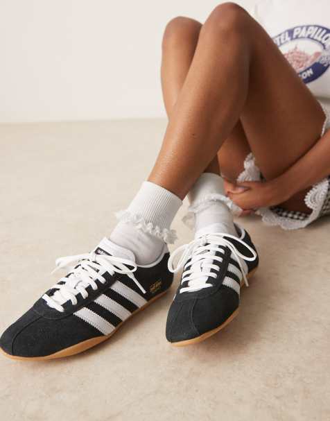 adidas Originals – Tokyo – Czarno-białe buty sportowe - view 1