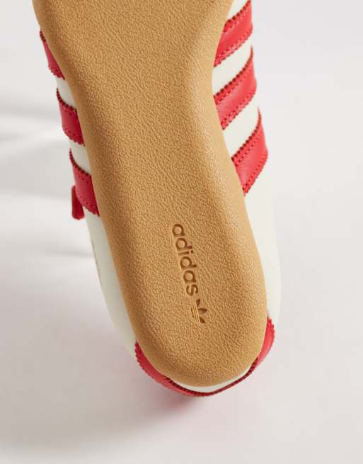 adidas Originals – Tokyo – Flache Mary-Jane-Schuhe in Hellweiß und Rot, 5 von 5