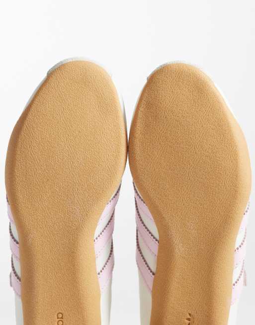 adidas Originals – Tokyo – Flache Mary-Jane-Schuhe in Wollweiß und Babyrosa , 5 von 5