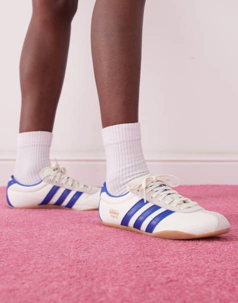 adidas Originals - Tokyo - Hvide og blå sneakers - view 1