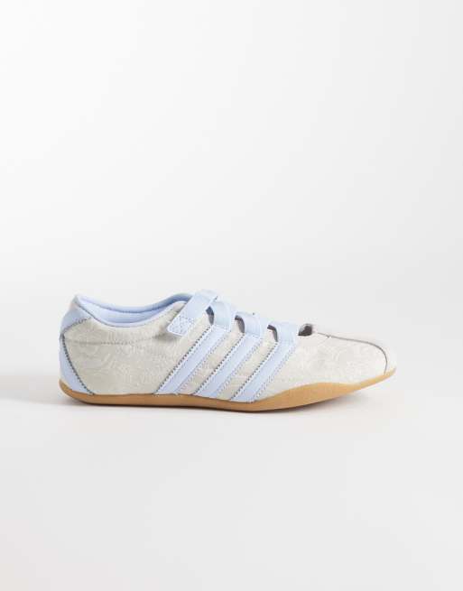 adidas Originals Tokyo Mary Jane trainers in off white and blue | ASOS