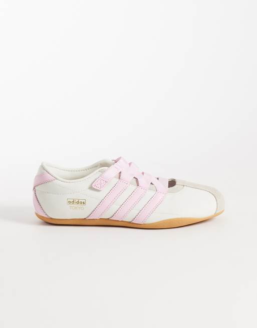 adidas Originals Tokyo mary janes in off white and pink | ASOS