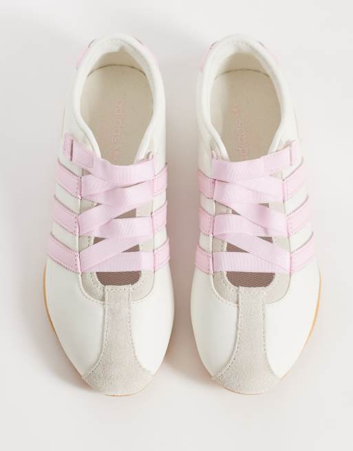 adidas Originals Tokyo mary janes in off white and pink | ASOS