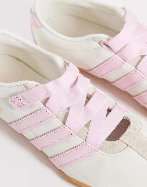 adidas Originals Tokyo mary janes in off white and pink | ASOS