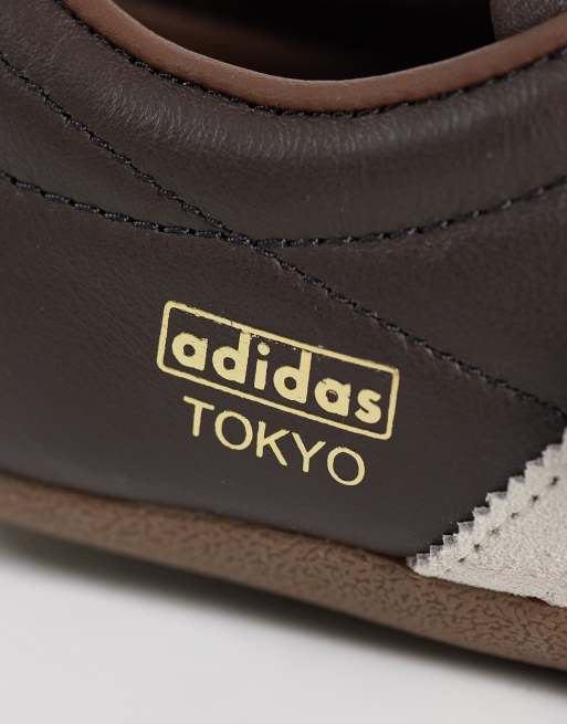 adidas Originals Tokyo Sneaker in Braun mit doppelten Schnürsenkeln, 3 von 5