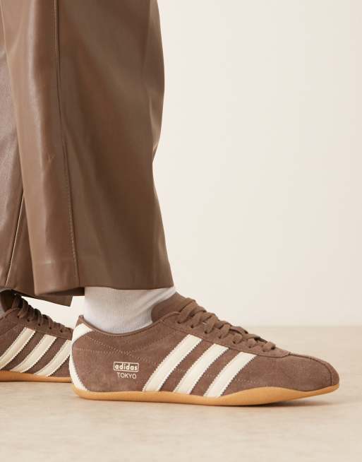 adidas Originals – Tokyo – Sneaker in Braun und Weiß , 5 von 5