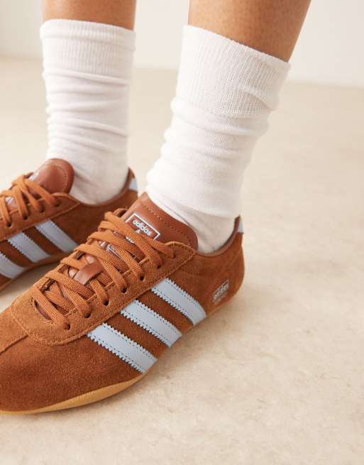 adidas Originals – Tokyo – Sneaker in Hellbraun und Blau , 4 von 5