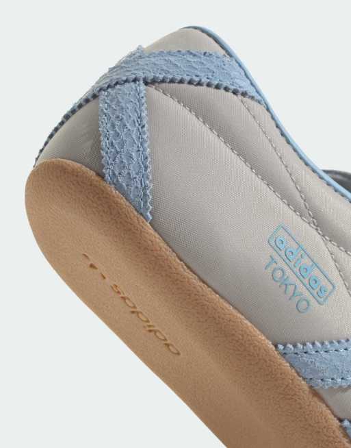 adidas Originals Tokyo Sneaker in Hellgrau und Babyblau, 3 von 4
