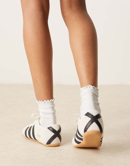 adidas Originals Tokyo trainers in white and black