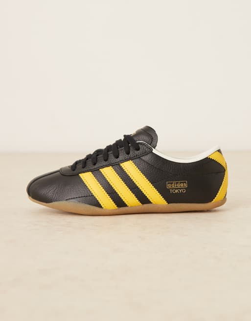 adidas Originals Tokyo Sneakers in black and yellow | ASOS