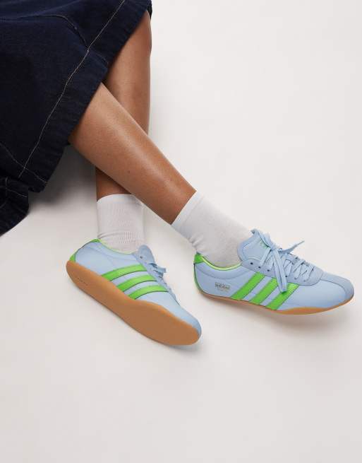 adidas Originals Tokyo sneakers in blue and green