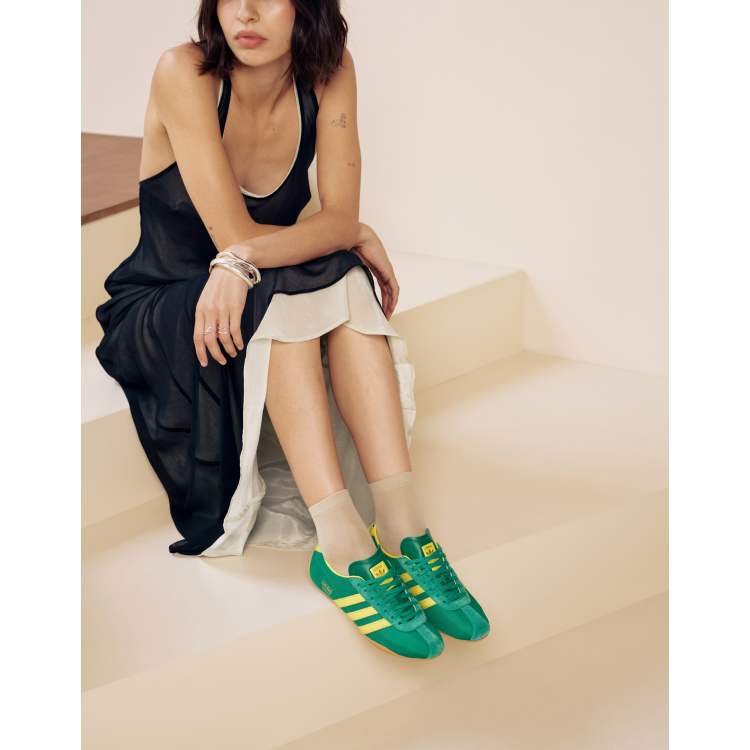 adidas Originals Tokyo sneakers in green and yellow | ASOS