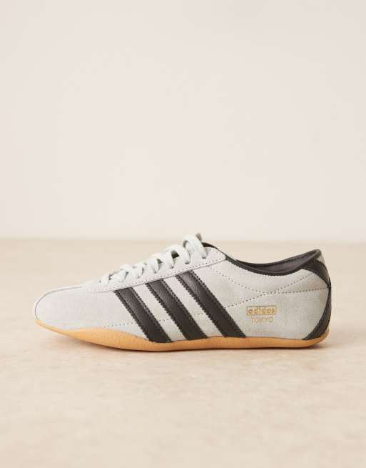 adidas Originals Tokyo sneakers in light blue and navy