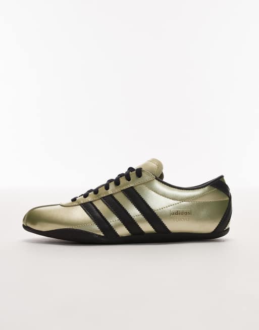 adidas Originals Tokyo Sneakers in metallic goud ASOS