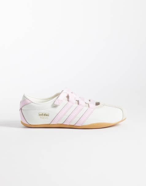 adidas Originals - Tokyo - Sneakers Mary Jane bianco sporco e rosa confetto - view 1