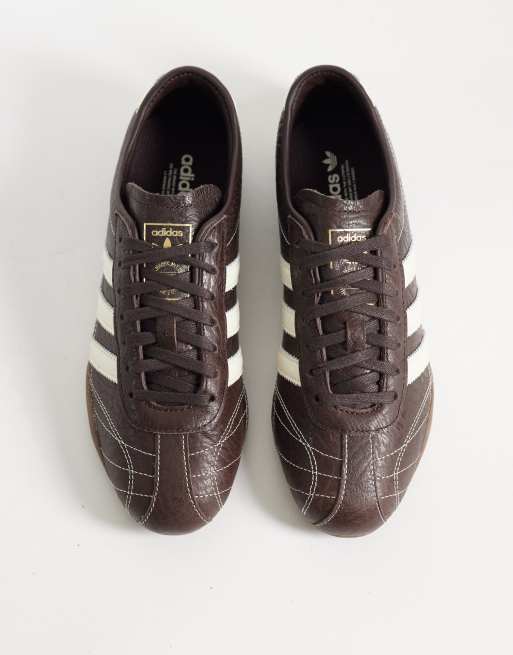 adidas Originals Tokyo trainers in brown with white stitching, 3 of 5