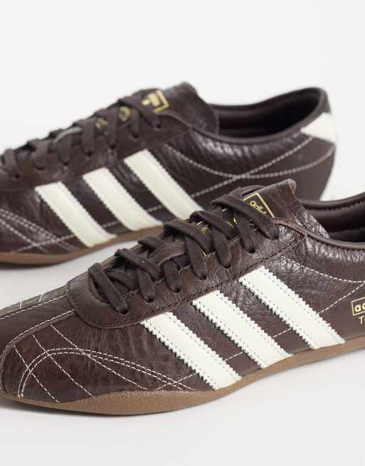 adidas Originals Tokyo trainers in brown with white stitching, 4 of 5
